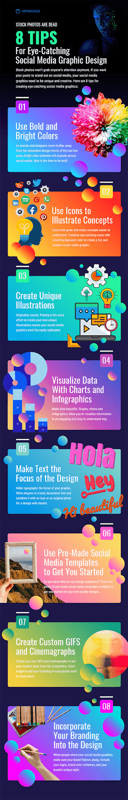 8 Tips for Eye-Catching Social Media Graphic Design
